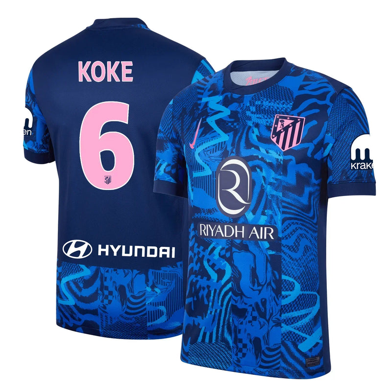 Camiseta Atlético Madrid Hombre Tercera Equipación 24/25