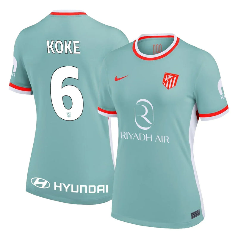 Camiseta Atlético Madrid Mujer Segunda Equipación 24/25