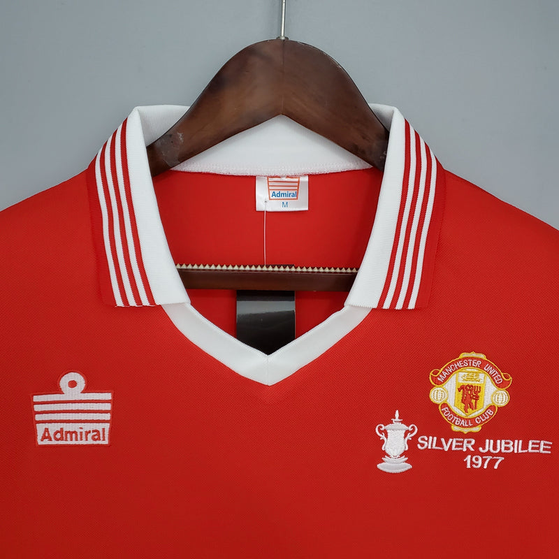 Manchester United Home 1977 Retro