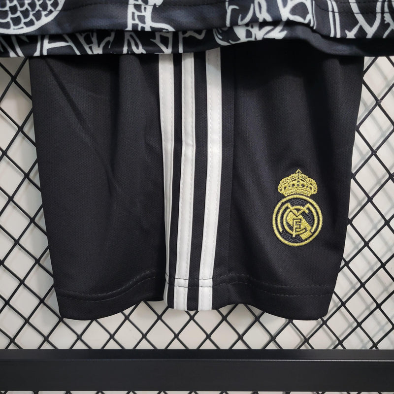 Conjunto Niños Real Madrid Edición Especial Negro 23/24