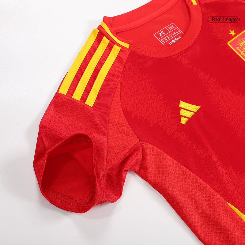 Conjunto Niños España Primera Equipacíon EUROCOPA 2024 + 5 REGALOS 🎁