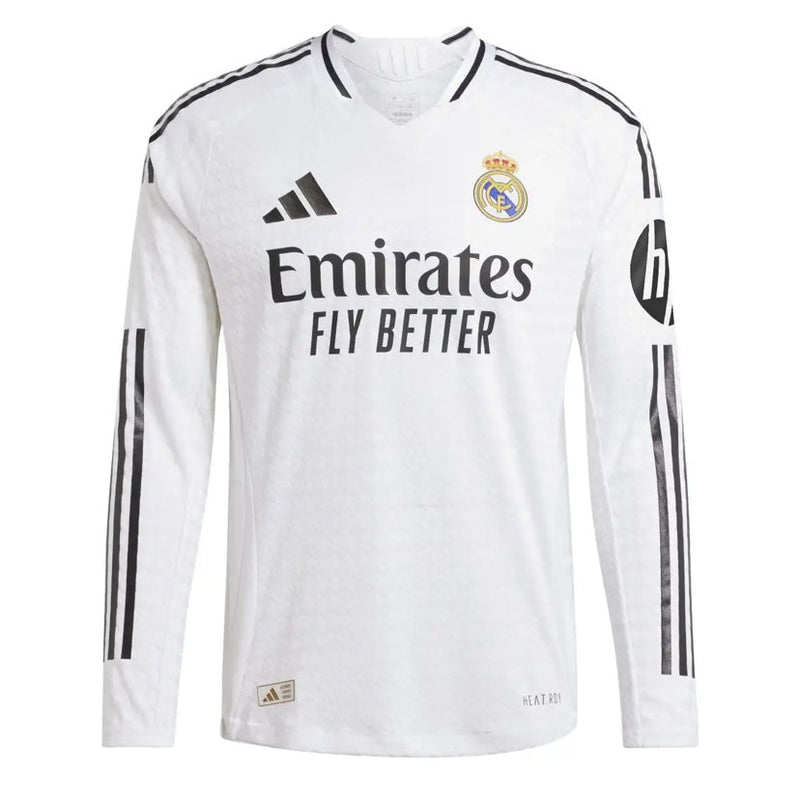 Camiseta Real Madrid Primera Equipación Blanca Authentic 24/25 MANGA LARGA + 5 REGALOS 🎁