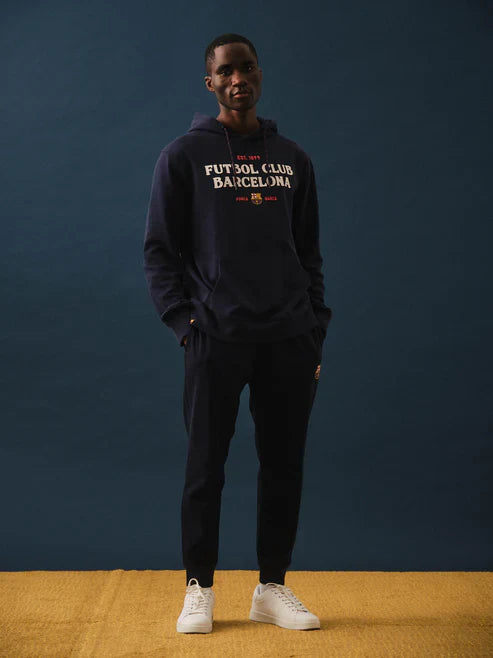 Hoodie Barça Crest navy