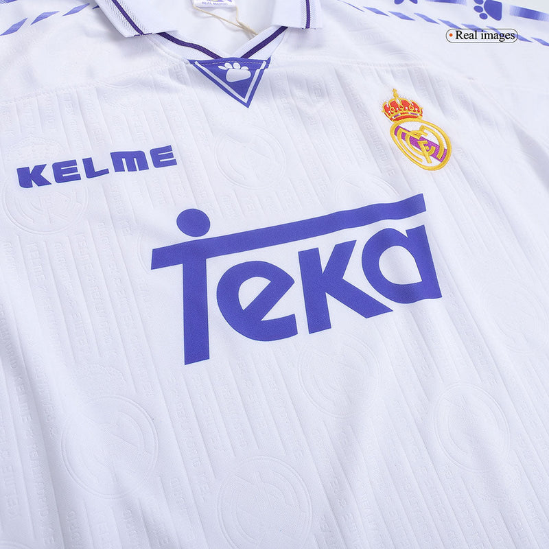 Camiseta Real Madrid Retro Home 1996/97 + 5 REGALOS 🎁