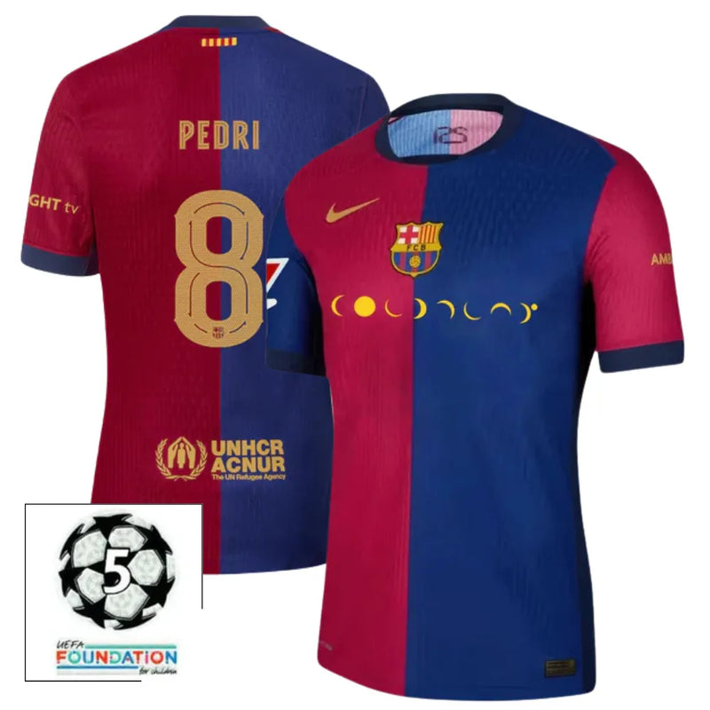 Camiseta Hombre Primera Equipación 24/25 FC Barcelona - Edición Especial Limitada de Coldplay