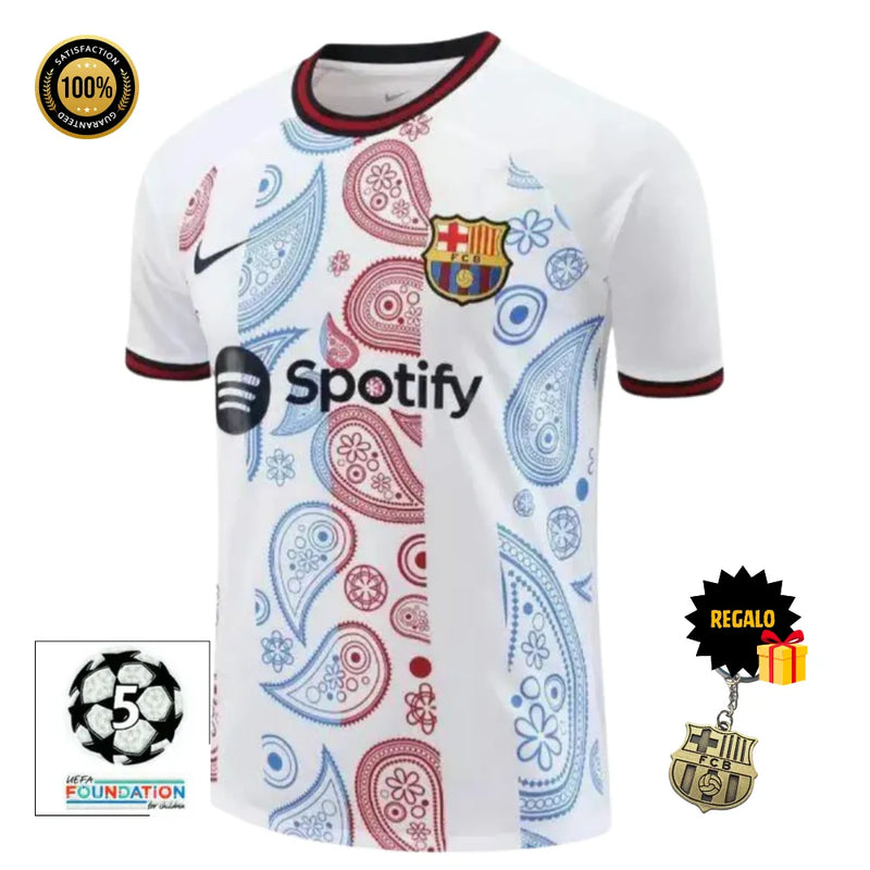 Camiseta de Entrenamiento Exclusivo Blanca FC Barcelona 24/25