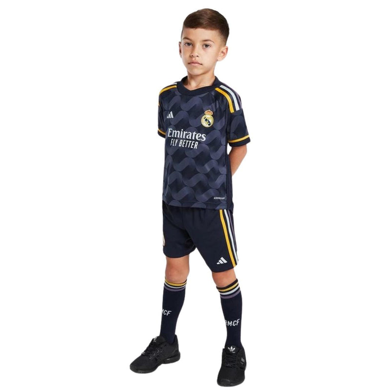 Conjunto Niños Real Madrid Segunda Equipación 23/24 + 5 REGALOS 🎁