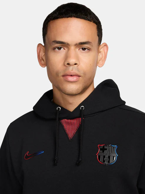 Sudadera negra Barça Nike