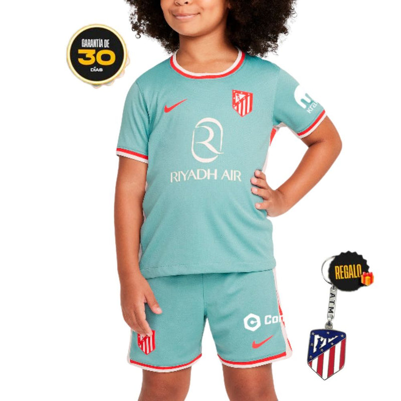 Conjunto Atlético Madrid Niños Segunda Equipación 24/25