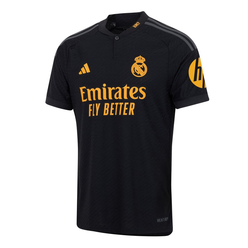 Camiseta Real Madrid Tercera Equipación Negra MBAPPÉ 9 15 23/24 + 5 REGALOS 🎁