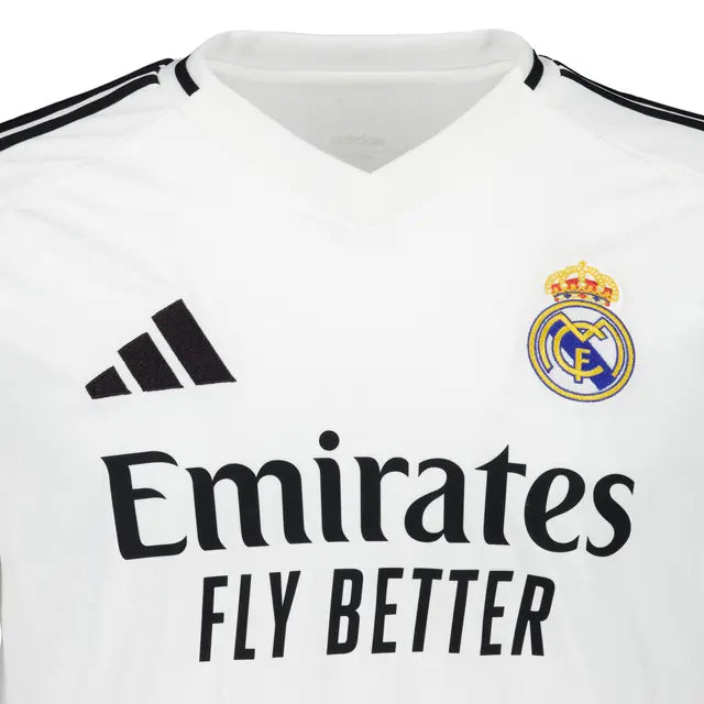 Camiseta Real Madrid Primera Equipación Blanca PARCHE LA LIGA 2024/25+ 5 REGALOS 🎁