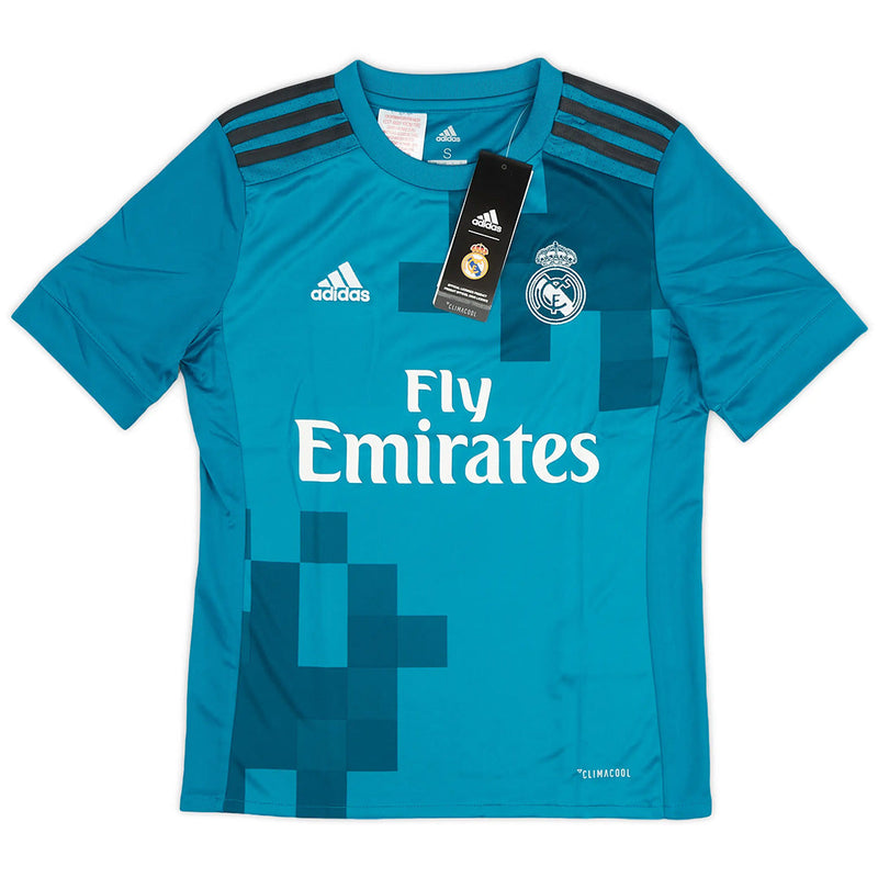 Camiseta Real Madrid Retro Tercera Away 2017/18 + 🎁 Regalos