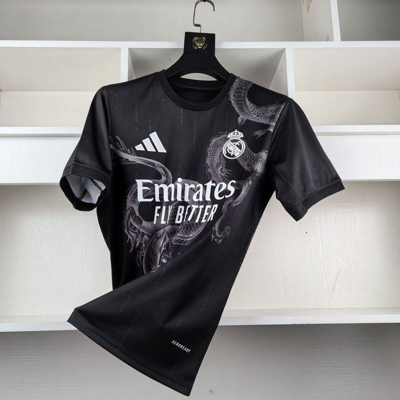 Camiseta Real Madrid ESPECIAL Black Dragon 2024/25 + 5 REGALOS 🎁