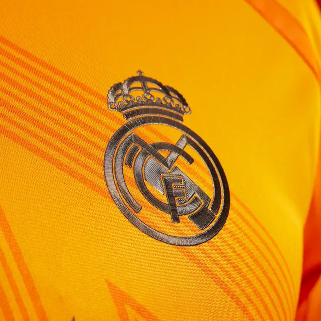 Camiseta Real Madrid Segunda Equipación Naranja 24/25 MANGA LARGA + 5 REGALOS 🎁